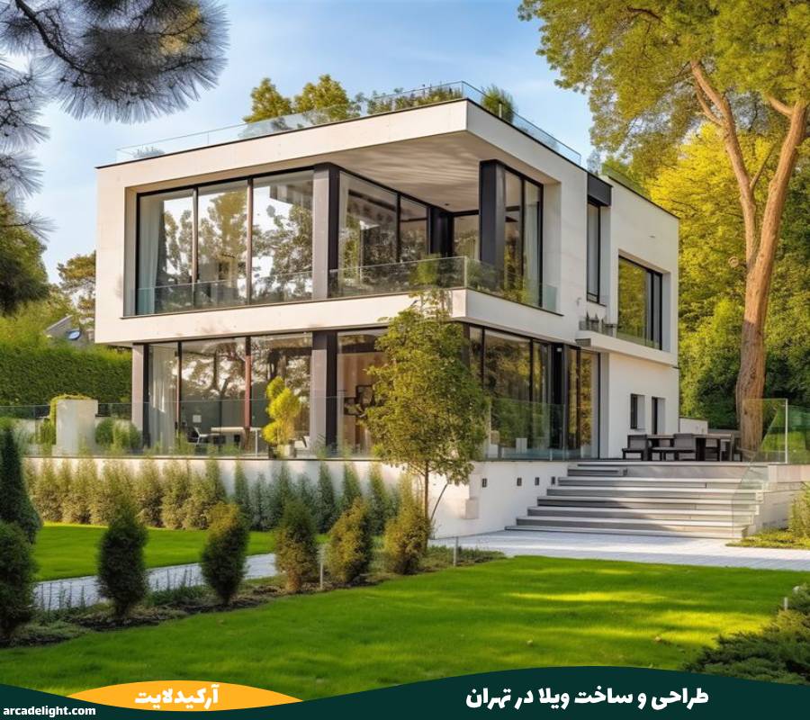 طراحی و ساخت ویلا در تهران